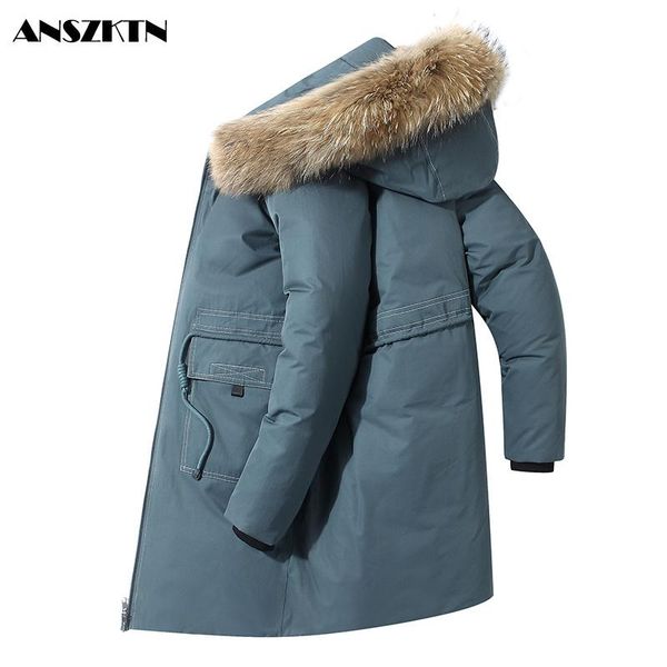

2020 new arrivals men highlander down hoody men winter jacket duck down jacket male windproof parka thick warm overcoat coats, Black