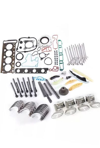 VW-Audi-Kolben 1.8 2.0 TFSI-Engine-Set-Reparatur-Kit-Dichtungssatz Complete CDN