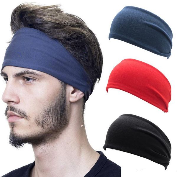 

men women headbands sport yoga wide headband sweatband stretch outdoor fitness elastic hairband makeup dressing headban qylzlp