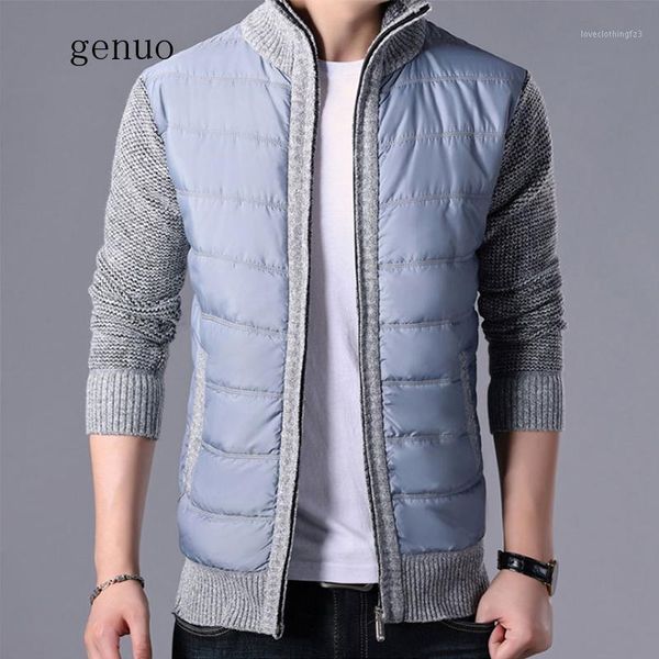 

men's sweaters 2021 fashion sweater men's cardigan warm coat knitwear zipper winter korean style casual men clothes1, White;black