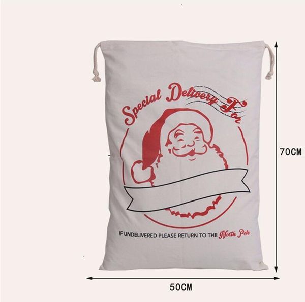 

colors canvas christmas heavy drawstring large organic 20 bag with reindeers santa claus sack gift bags for kids