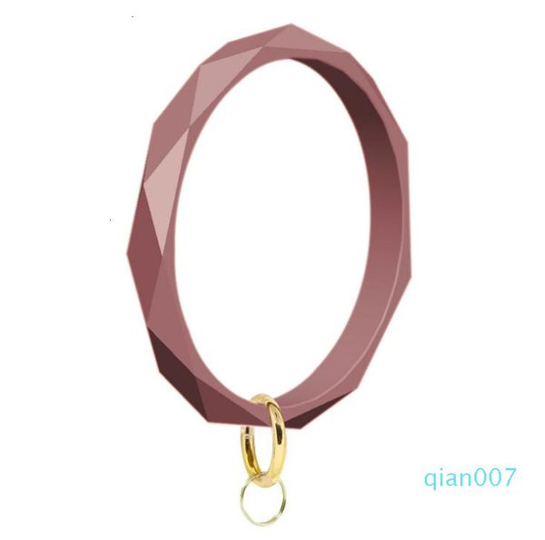 

prismatic bracelet geometric bangle 100pcs keychain silicone key ring accessories gift purse hang decor sn3389y4c