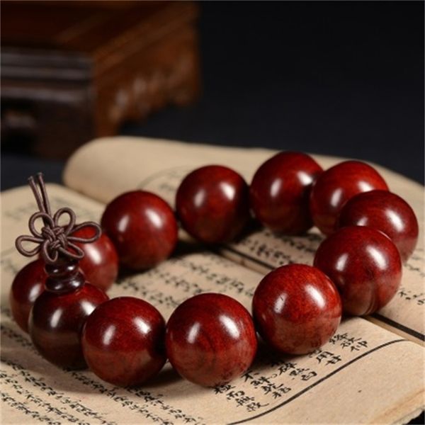 

wood 2019 black buddha friday red bead acid man bracelet