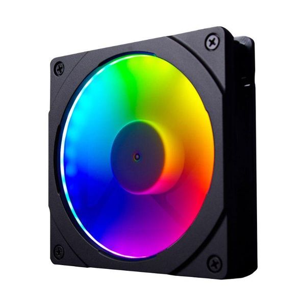 

120/140mm rgb colorful led fan halo aperture for synchronous motherboard control