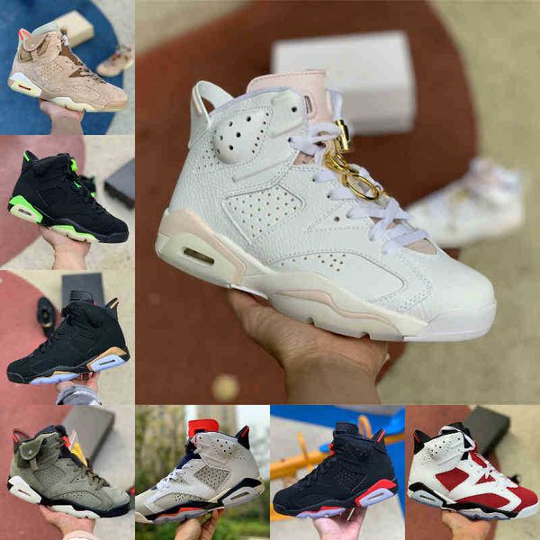 

electric green 6 6s mens basketball shoes gold hoops flint washed denim carmine dmp black infrared british khaki tinker golden