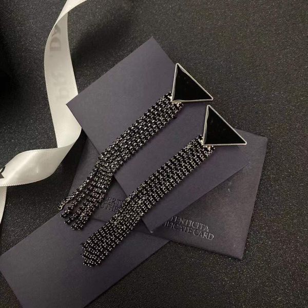 

fashion paadaa brand designer pendiente tassel earring for women earrings fit original charms diy earrings fine jewelry, Silver