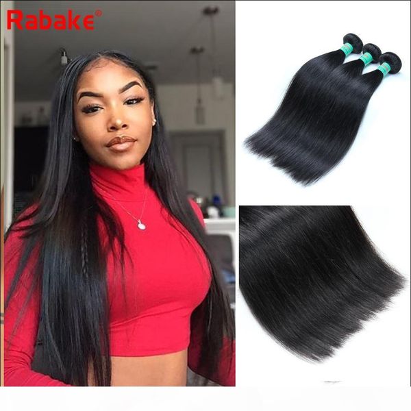 

8-28 дюймов прямые волосы для волос человеческих волос девственницы сырые индийские шелковистые прямые человеческие волосы волнистые наращив, Black