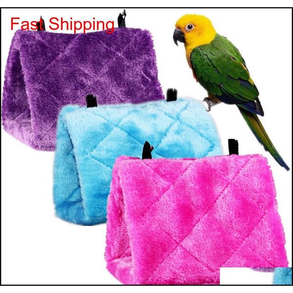 

pet parrot bird hammock hanging cave cage snuggle hut tent qyllfw sports2010