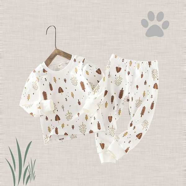 

children's cloth 2020 autumn underwear set and trousers baby pajamas home wear, Blue;red