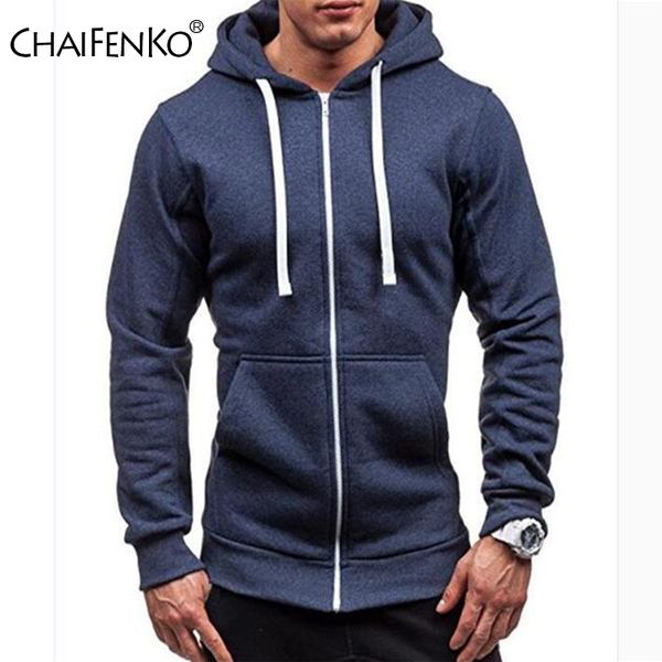 

chaifenko mens sweatshirt long sleeve spring autumn casual hoodies boy blouse tracksuits zipper sweatshirts hoodies men y0111, Black