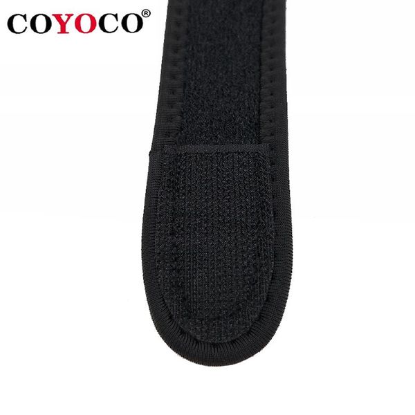 

1 pcs adjustable patella brace pad protector knee support kneepad coyoco brand falls injury bandage patella guard black bbyeji bdehome