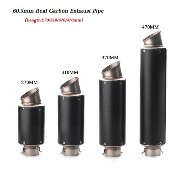 

universal carbon fiber exhaust muffler pipe silp on 60.5mm motorcycle system preis: us $50.88 / piece1