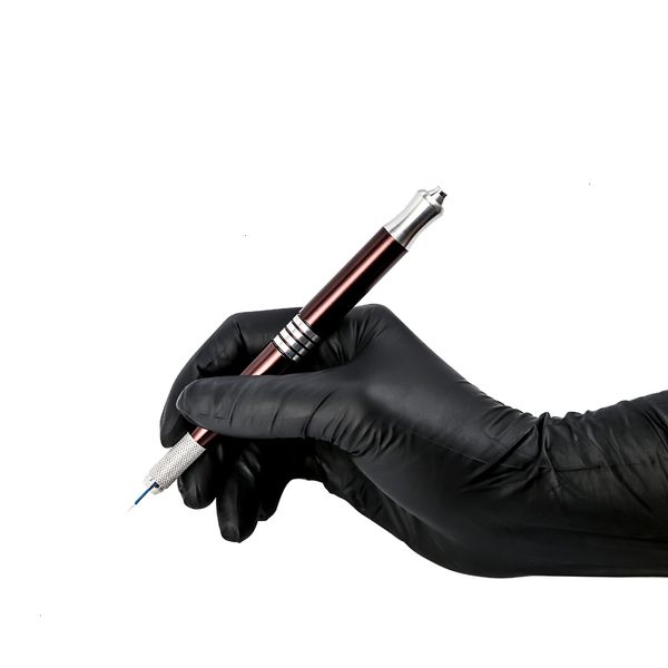 

factory4g8gsupply safety protection disposable tattoo microblading art factory salon black nitrile gloves