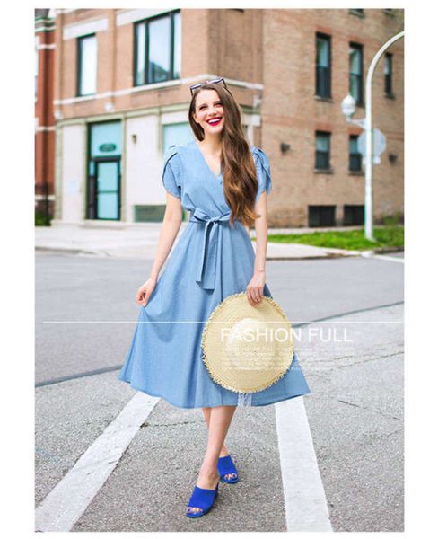 

large dress wind women's 2019 new, Black;gray