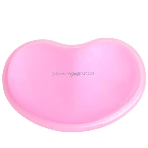 

translucent gel sile wavy mouse pad wrist rest support for computer lapdrop ship translucent gel h jlltcd