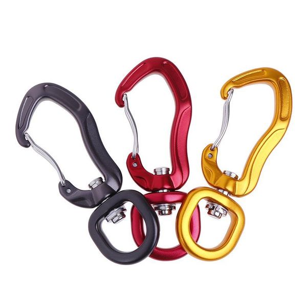 

spinner carabiner rotational hammock clip hook climbing accessory spinner c qyltae