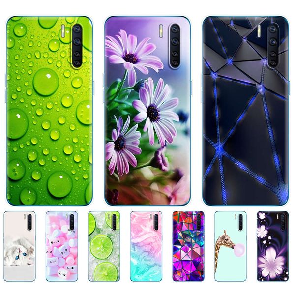 

3ew2qphone cover a 91 capas oppoa91 for oppo a91 6.4" silicon soft back tpu case cph2001 cph2021 funda shell bumper