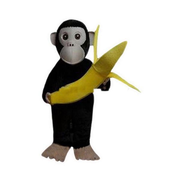 2020 Factory Outlet Scimpanzé e banane Costumi mascotte Personaggio dei cartoni animati per adulti Tg