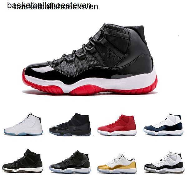 

2021 11 11s mens basketball shoes classic high new concord 45 gym red chicago midnight nav