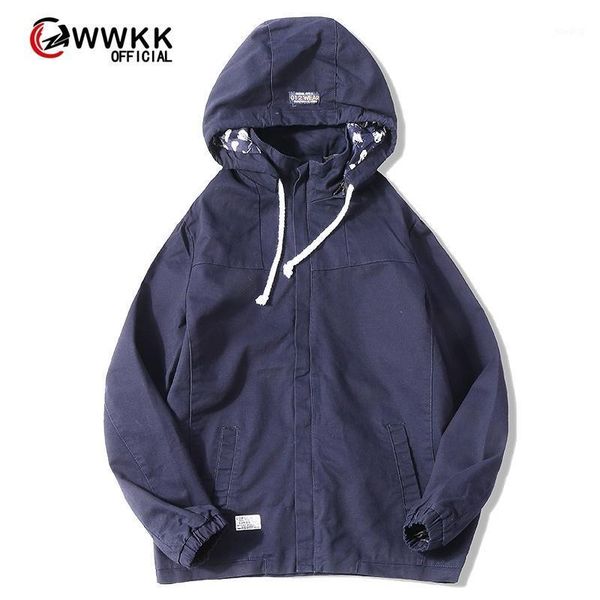 

wwkk 2020 men's wear casual solid color jacket of slim handsome spring autumn casual solid color large size baseball clothes1, Black;brown