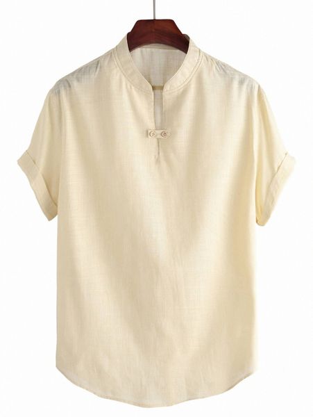 

men solid button detail shirt j39t#, White;black