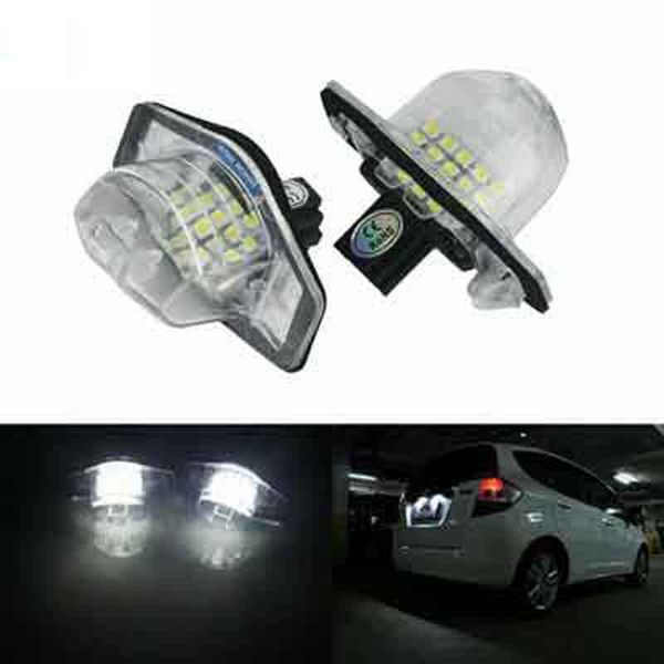 

2pcs car led license plate light for honda cr-vfr-vjazz odyssey stream