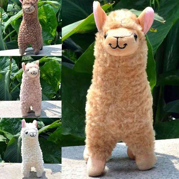 

23cm alpaca llama plush for cute stuffed animal dolls soft kids toys gift children room decor