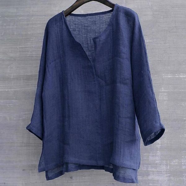 

men's casual shirts plus size mens brief breathable comfy solid color v-neck long sleeve blouse harajuku loose pullover shirt for male, White;black
