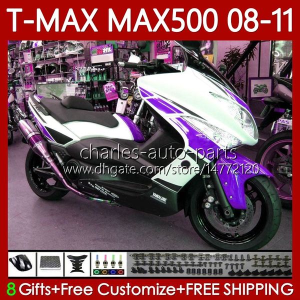 Body Kit für Yamaha TMAX MAX 500 XP500 MAX-500 T 2008–2011 Karosserie 107Nr