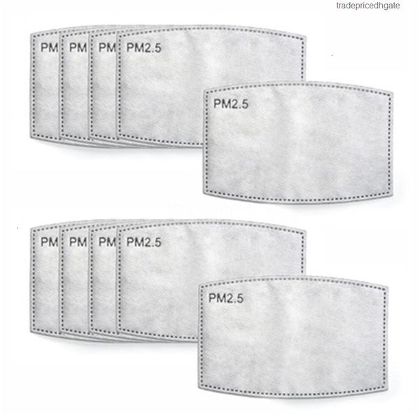 

layers filter shipping carbon pad 5 activated child breathable inner replacement protective gasket for mouth ers mask pads 50sc