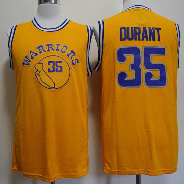 

18-19 city 2021 new basketball jersey 35 durant color orange size s-xxl, Black;red
