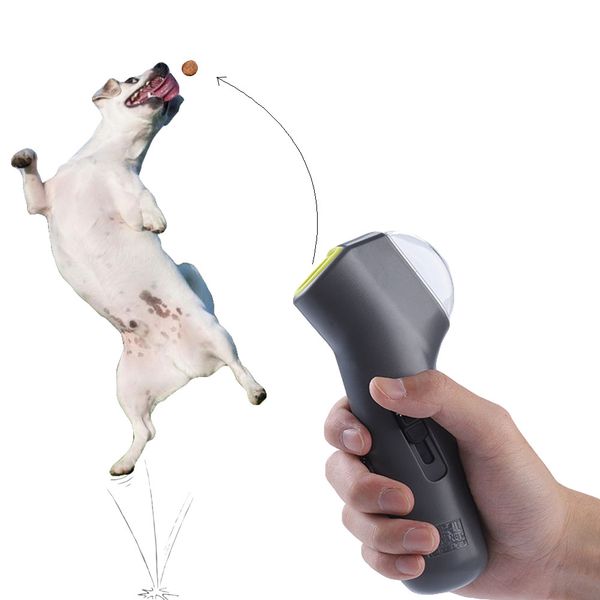 

yu-xiang dog treats launcher pet food catapult auto puppy snacks catapult toy training dog jumping ability