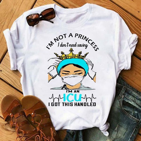 

nurse queen tshirt fashion women graphic printed t shirt harajuku ulzzang tees korean short sleeves shirts female, White