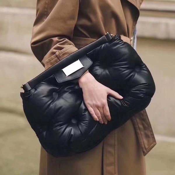 

designer- space cotton pillow clutch one-shoulder crossboby bag women's winter new