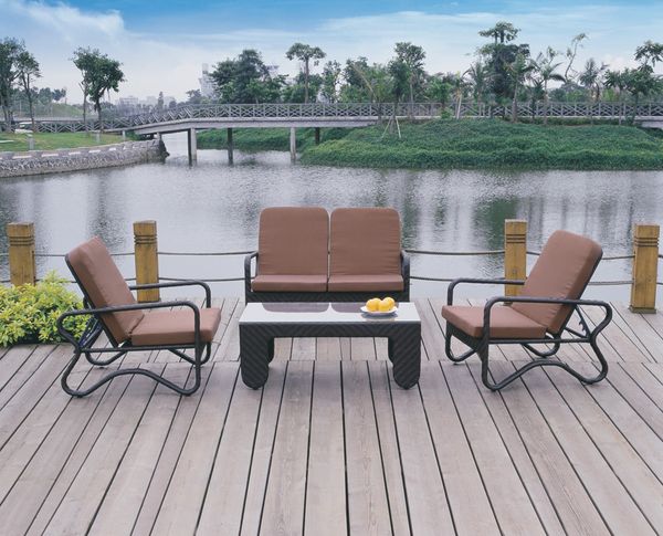 

outdoor table and chair set two kinds of chairs