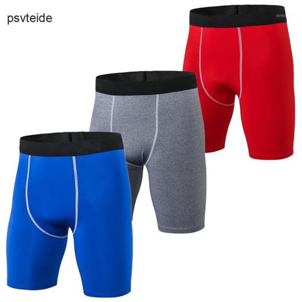 

summer men's shorts sports men beach shorts quick dry short deportivo male compression crossfit gym soccer underwear slim1, Black;blue