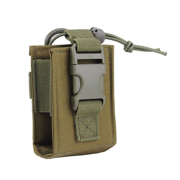 

outdoor bags tactical army molle walkie talkie pouch interphone storage bag radio for use case holder pack