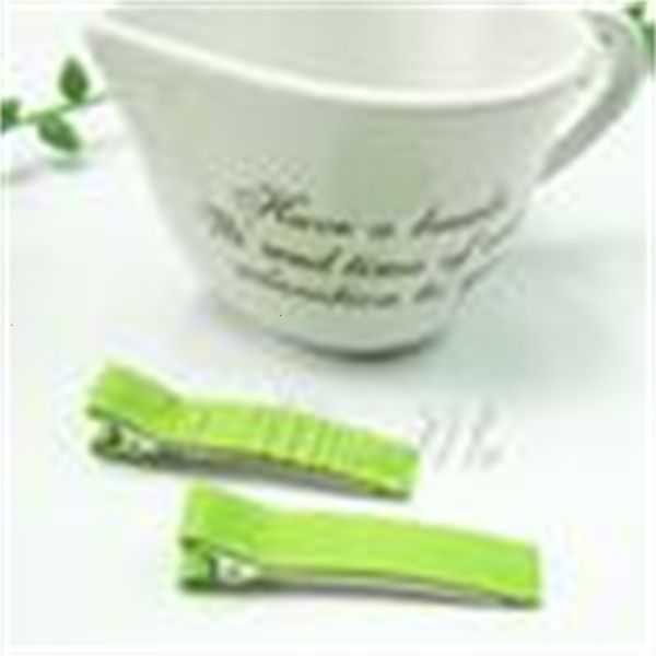 

factoryduchclip fashion2e0wprong new single 50 ribbon alligator pcs lined clips children's hair accessoriesbjai