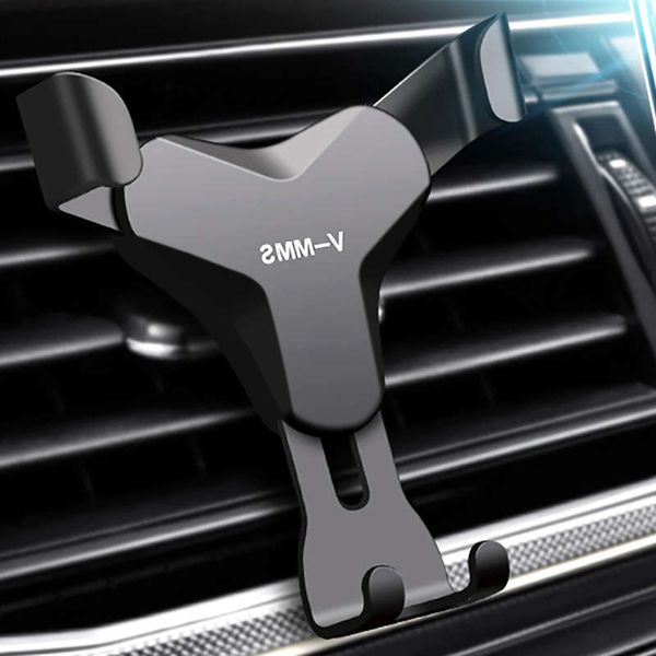 

4bgf1mobile bracket for automobile, automobile air output assembly, non-magnetic gravity smart phone