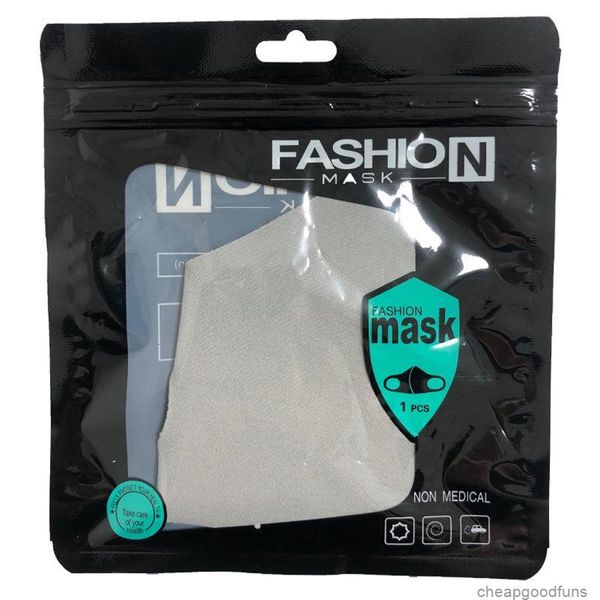 

uukaxkids ice silk cotton party masks anti dust face mouth cover pm2.5 mask respirator washable reusable individual package 6