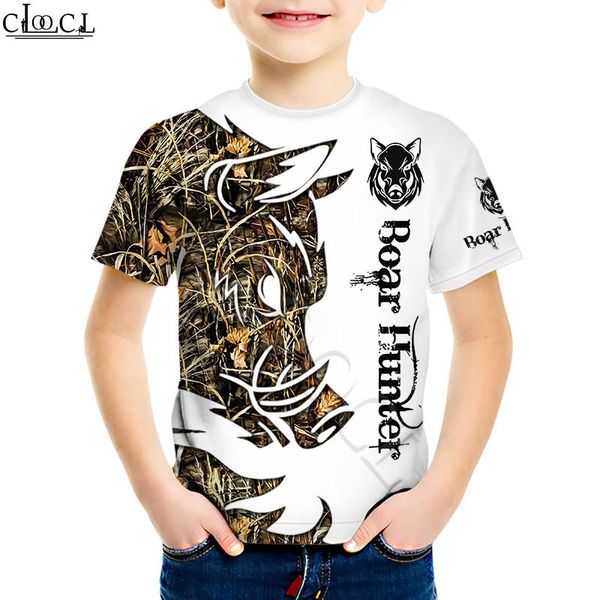 

4 to 13 years kids t shirt hunting wild boar 3d print hoodie boys girls animal pig sweatshirt funny shorts suit drop shipping, Blue