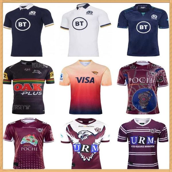 

2020 scotland leopard rugby jersey 2021 jaguares rugby shirt jaguar manly sea eagles jerseys size s-5xl, Black;gray