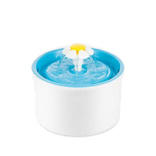 

1.6l matic cat feeding watering supplies pet fountain electric drinking water for cat dispenser bowl 3 color flower jlllth