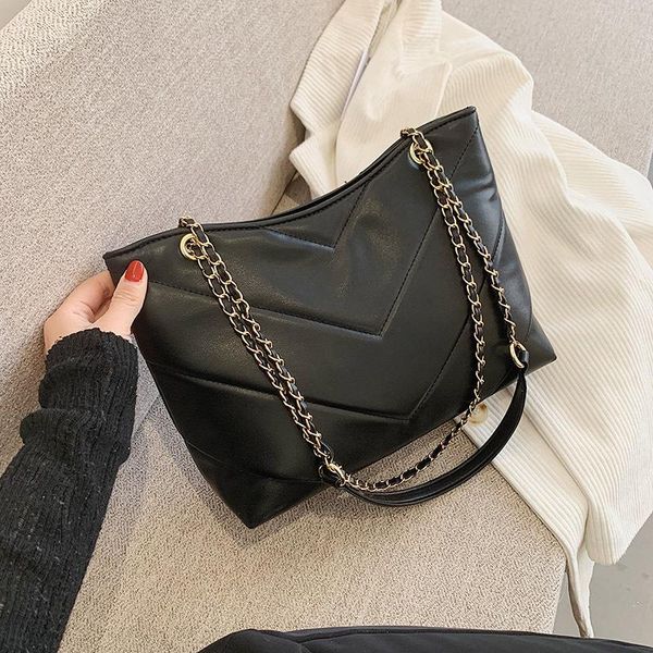 

cross body texture bag 2021 style fashion shoulder chain large capacity underarm