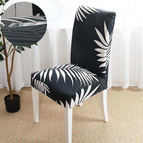 

chair covers waterproof printing universal size cover stretch seat for wedding banquet restaurant el dining home1
