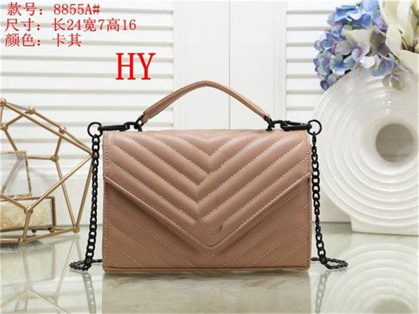 

8855 new handbags loulou y-shaped quilted real leather women bags chain shoulder bag flap bag multiple colour ship