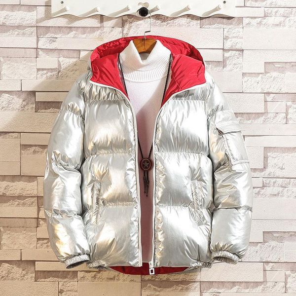 

2019 new style winter jacket men and coat peffer parka men clothes for mens padded jackets hooded plus size m-5xl1, Black