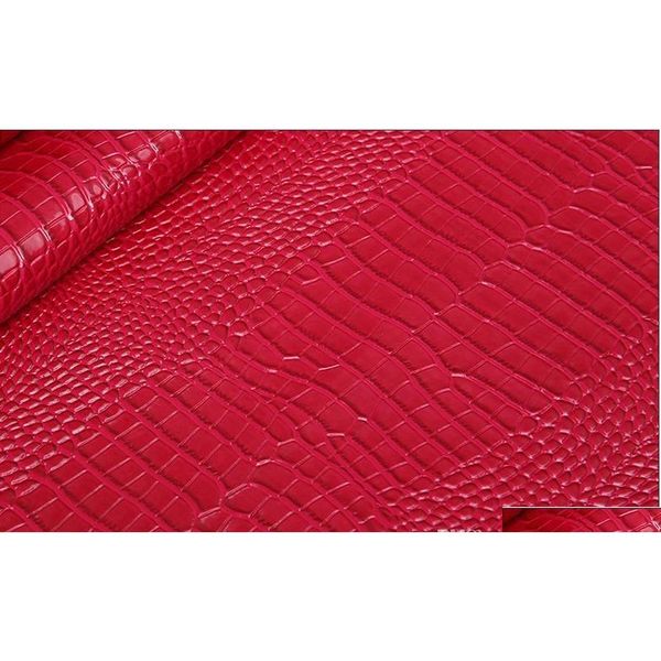

1.05mm 138cm crocodile grain soft bag leather fabric sofa cloth leather diy craft thick hard imitati qyltez ppshop01