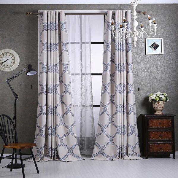 

curtain & drapes high shading for living room , bed two colors assorted jacquard