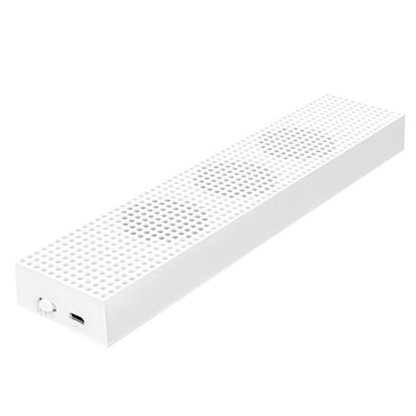

ppyy new -cooling fan for xbox one s , built-in 3 high speed fans, 2-port usb charging & data syncing, l/h fan speed switch fo